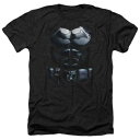 キャラクター ヘザー Tシャツ 黒色 ブラック 【 LICENSED CHARACTER BATMAN ARKHAM ORIGINS COSTUME ADULT HEATHER T-SHIRT / BLACK 】 メンズファッション トップス カットソー