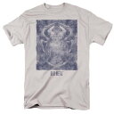 キャラクター 青色 ブルー スリーブ Tシャツ 銀色 シルバー 半袖 【 LICENSED CHARACTER BLUE BEETLE RELIC SHORT SLEEVE ADULT T-SHIRT / SILVER 】 メンズファッション トップス カットソー