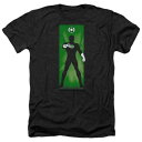 LN^[ fB[V[ R~bNX  O[ wU[ TVc F ubN y LICENSED CHARACTER DC COMICS GREEN LANTERN BLOCK ADULT HEATHER T-SHIRT / BLACK z Yt@bV gbvX Jbg\[