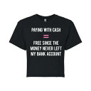 キャラクター フリー グラフィック Tシャツ 黒色 ブラック IT'S 【 LICENSED CHARACTER MATH FREE CROPPED GRAPHIC TEE / BLACK 】 キッズ ベビー マタニティ トップス カットソー(4)