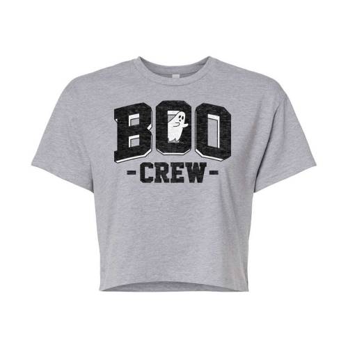 【★スーパーSALE★12/11深夜2時迄】キャラクター クルー グラフィック Tシャツ 【 LICENSED CHARACTER BOO CREW CROPPED GRAPHIC TEE / 】 キッズ ベビー マタニティ トップス カットソー