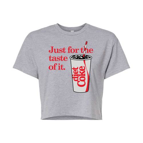 キャラクター グラフィック Tシャツ 【 LICENSED CHARACTER DIET COKE TASTE OF IT CROPPED GRAPHIC TE..