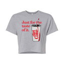 楽天スニケスキャラクター グラフィック Tシャツ 【 LICENSED CHARACTER DIET COKE TASTE OF IT CROPPED GRAPHIC TEE / 】 キッズ ベビー マタニティ トップス カットソー