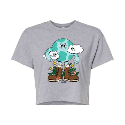 キャラクター Tシャツ 【 LICENSED CHARACTER PLANET EARTH CHARACTER CROPPED TEE / 】 キッズ ベビー マタニティ トップス カットソー