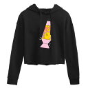 キャラクター フーディー パーカー 【 LICENSED CHARACTER SMILEY FACE LAVA LAMP CROPPED HOODIE / 】 キッズ ベビー マタニティ トップス スウェット トレーナー(4)