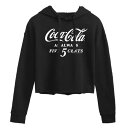 LN^[ OtBbN t[fB[ p[J[ y LICENSED CHARACTER COCA-COLA FIVE CENTS CROPPED GRAPHIC HOODIE / z LbY xr[ }^jeB gbvX XEFbg g[i[