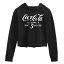 キャラクター グラフィック フーディー パーカー 【 LICENSED CHARACTER COCA-COLA FIVE CENTS CROPPED GRAPHIC HOODIE / 】 キッズ ベビー マタニティ トップス スウェット トレーナー