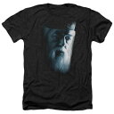 LN^[ wU[ TVc F ubN y LICENSED CHARACTER HARRY POTTER DUMBLEDORE FACE ADULT HEATHER T-SHIRT / BLACK z Yt@bV gbvX Jbg\[