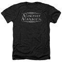 キャラクター ヘザー Tシャツ 黒色 ブラック 【 LICENSED CHARACTER HARRY POTTER MISCHIEF MANAGED ADULT HEATHER T-SHIRT / BLACK 】 メンズファッション トップス カットソー