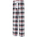 アトランタ ファルコンズ 黒色 ブラック 【 UNBRANDED CONCEPTS SPORT BLACK/RED ATLANTA FALCONS ACCOLADE FLANNEL PANTS / FAL BLACK 】 インナー 下着 ナイトウエア レディース ナイト ルーム パジャマ