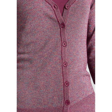 NO_BRAND_SHOWN カーディガン 紫 パープル NO_BRAND_SHOWN 【 PURPLE CHARTER SCHOOL METALLIC CARDIGAN MULTI 】 レディースファッション トップス ニット セーター