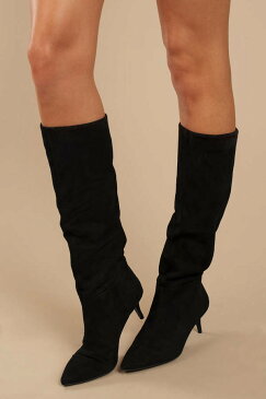 TOBI 黒 ブラック 【 BLACK TOBI KIRBY HEELED BOOTS 】