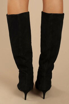 TOBI 黒 ブラック 【 BLACK TOBI KIRBY HEELED BOOTS 】