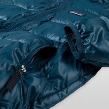 パタゴニア ダウン トレーナー フード付 ジャケット 青色 ブルー フード付ジャケット 【 PATAGONIA HILOFT DOWN SWEATER CRATER BLUE 】