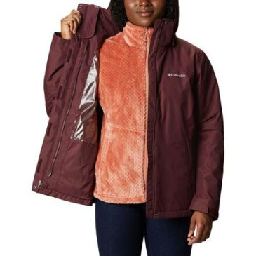 コロンビア COLUMBIA フード付 ジャケット フード付ジャケット レディース 【 COLUMBIA COLUMBIABUGABOO II INTERCHANGE MALBEC 】