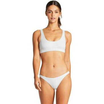 ビタミンエー VITAMIN A タンクトップ 白色 ホワイト ビキニトップ 水着 レディース 【 VITAMIN A ASIENNA TANK WHITE ECORIB 】