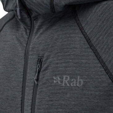 RAB フード付 ジャケット 黒色 ブラック フード付ジャケット メンズ 【 RAB RABFILAMENT BLACK 】