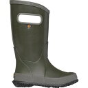 ボグス ソリッド ブーツ 緑 グリーン ジュニア キッズ 【 GREEN BOGS SOLID RAIN BOOT DARK 】