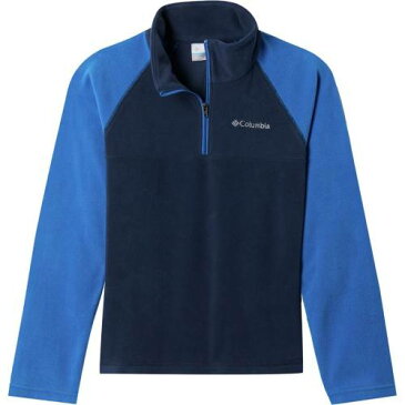 コロンビア COLUMBIA フリース ジャケット 紺色 ネイビー 藍色 インディゴ 【 COLUMBIA COLUMBIAGLACIAL FLEECE 1 2ZIP JACKET COLLEGIATE NAVY BRIGHT INDIGO 】