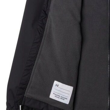 コロンビア COLUMBIA フリース ジャケット 黒色 ブラック ジュニア キッズ 【 COLUMBIA COLUMBIARAINY TRAILS FLEECE LINED JACKET BLACK SLUB 】