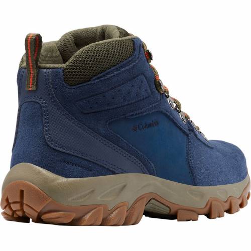 コロンビア スエード スウェード ブーツ 茶色 ブラウン ディープ ハイキングブーツ メンズ 【 COLUMBIA NEWTON RIDGE PLUS II SUEDE WP LIGHT BROWN DEEP WATER 】