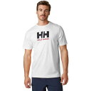 ヘリーハンセン ロゴ Tシャツ 白色 ホワイト メンズ 【 HELLY HANSEN LOGO SHORTSLEEVE TSHIRT WHITE 】