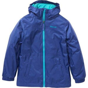 【★スーパーSALE★3/11深夜2時迄】マーモット ジャケット ナイト 青色 ブルー ジュニア キッズ 【 MARMOT PRECIP ECO COMPONENT JACKET ROYAL NIGHT ENAMEL BLUE 】