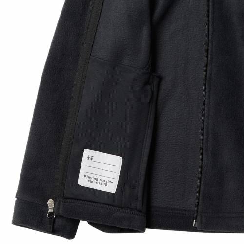 コロンビア フード付 フリース ジャケット フリースジャケット ジュニア キッズ 【 COLUMBIA BENTON II HOODED BLACK2 】