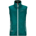 ベスト パシフィック 緑 グリーン メンズ 【 GREEN ORTOVOX SWISSWOOL PIZ CARTAS VEST PACIFIC 】