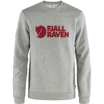 フェールラーベン ロゴ トレーナー 灰色 グレー メンズ 【 FJALLRAVEN LOGO SWEATER GREY MELANGE 】