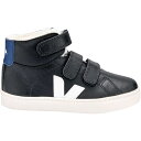 ヴェジャ ミッド 靴 スニーカー 黒色 ブラック 白色 ホワイト 【 VEJA ESPLAR MID FUR SNEAKER BLACK WHITE COBALT 】