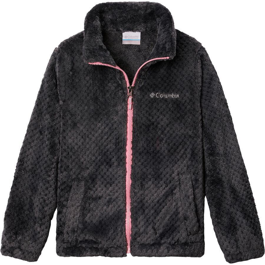 コロンビア ファイア ハイブリッド フルジップ フリース ジャケット フリースジャケット ジュニア キッズ 【 HYBRID COLUMBIA FIRE SIDE SHERPA FULLZIP SHARK2 】