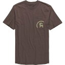 BACKCOUNTRY Tシャツ 【 BACKCOUNTRY GOAT POCKET TEE PEPPERCORN 】 メンズファッション トップス Tシャツ カットソー