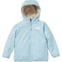 ヘリーハンセン リバーシブル ジャケット 青色 ブルー リバーシブルジャケット 【 HELLY HANSEN CHAMP REVERSIBLE JACKET / ICE BLUE 】 キッズ ベビー マタニティ コート