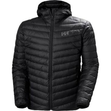 ヘリーハンセン HELLY HANSEN フード付 ダウン ジャケット 黒色 ブラック メンズ 【 HELLY HANSEN HANSENVERGLAS HOODED DOWN INSULATOR JACKET BLACK 】