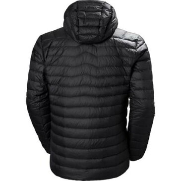ヘリーハンセン HELLY HANSEN フード付 ダウン ジャケット 黒色 ブラック メンズ 【 HELLY HANSEN HANSENVERGLAS HOODED DOWN INSULATOR JACKET BLACK 】