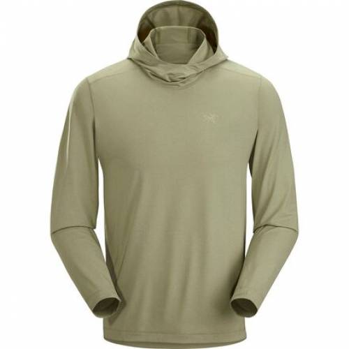 アークテリクス ARC'TERYX フード付 ヘザー ARC'TERYX 【 HEATHER REMIGE HOODED SHIRT KINETIC 】 メンズファッション トップス Tシャツ カットソー