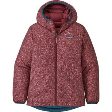 パタゴニア リバーシブル ダウン フード付 トレーナー 赤 レッド ジュニア キッズ 【 RED PATAGONIA REVERSIBLE DOWN HOODED SWEATER CHICORY 】