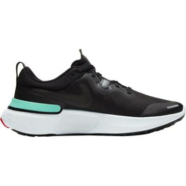 ナイキ NIKE 黒色 ブラック メンズ 【 NIKE NIKEREACT MILER RUNNING SHOE BLACK BLACKIRON GREYGREEN GLOW 】