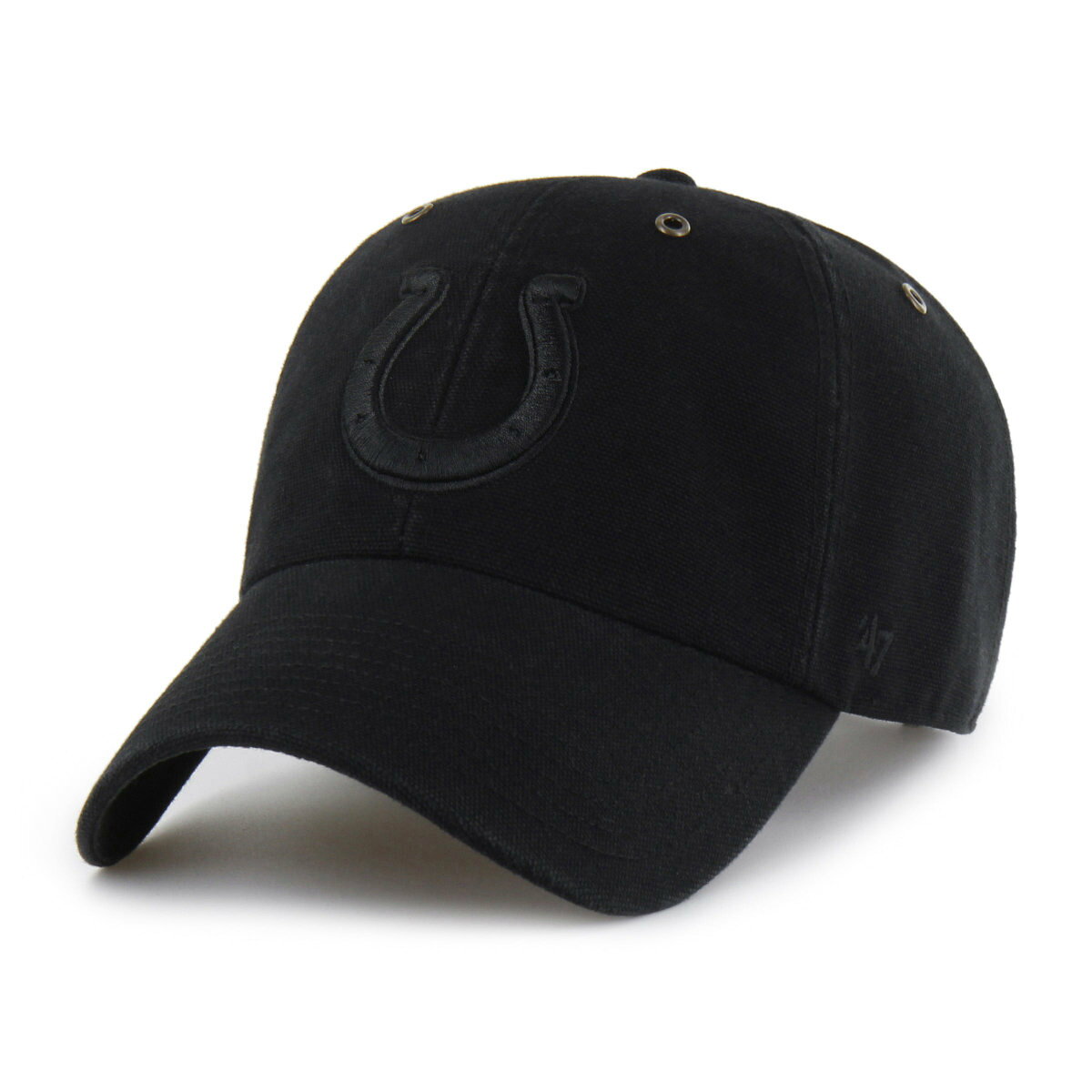 フォーティーセブン '47 【 INDIANAPOLIS COLTS CARHARTT '47 CLEAN UP 】 インディアナポリス・コルツ BLACK/BROWN 黒色 ブラック 茶色 ブラウン