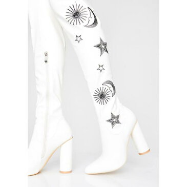 KOI FOOTWEAR ハイ 【 ASTRID THIGH HIGH BOOTS WHITE 】 送料無料