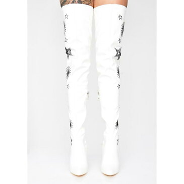 KOI FOOTWEAR ハイ 【 ASTRID THIGH HIGH BOOTS WHITE 】 送料無料