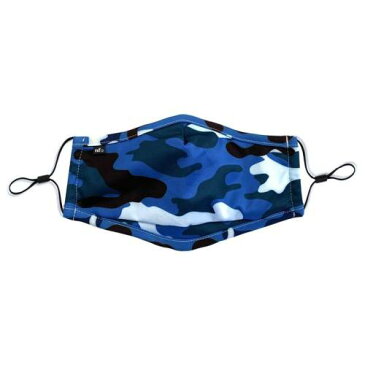 NIICEFACE 青色 ブルー カモ柄 ユニセックス 【 NIICEFACE BLUE CAMO FACE MASK 】