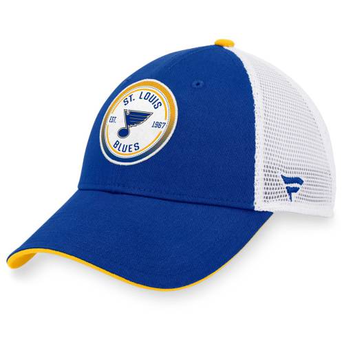 ファナティクス ブルース トラッカー スナップバック バッグ メンズ 青色 ブルー MEN'S 【 FANATICS BLUES ICONIC GRADIENT TRUCKER SNAPBACK HAT - / BLUE 】 キャップ 帽子 メンズキャップ 帽子 キャップ