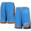 ナイキ サンダー ショーツ ハーフパンツ アイコン 青色 ブルー ジュニア キッズ 【 NIKE THUNDER 2020 21 SWINGMAN SHORTS ICON EDITION GS GRADESCHOOL BLUE 】