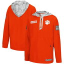 コロシアム クレムソン フーディー パーカー 橙 オレンジ ジップフーディー ジュニア キッズ 【 COLOSSEUM CLEMSON OHT SHELLBACK 3/ZIP HOODIE - BOYS' GRADE SCHOOL / ORANGE 】 ベビー マタニティ トップス