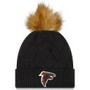 ファルコンズ ニット レディース 黒色 ブラック ニューエラ WOMEN'S 【 NEW ERA NEW ERA FALCONS SNOWY KNIT HAT - / BLACK 】 バッグ キャップ 帽子 レディースキャップ 帽子