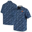 トミーバハマ ゴールデンベアーズ カルベアーズ ボタンダウン メンズ 青色 ブルー MEN'S 【 TOMMY BAHAMA BEARS SPORT JUNGLE SHADE CAMP BUTTONDOWN SHIRT BLUE 】