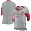 タッチ ファルコンズ Tシャツ レディース 灰色 グレー WOMEN'S 【 TOUCH FALCONS EXTRA POINT HALF-SLEEVE T-SHIRT - / GREY 】 レディースファッション トップス カットソー