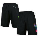 ミッチェル&ネス ブルズ エナジー ショーツ ハーフパンツ メンズ 黒色 ブラック & MEN'S 【 MITCHELL & NESS MITCHELL NESS BULLS HARDWOOD CLASSICS COLOR BOMB ENERGY SHORTS - / BLACK 】 メンズファッション ズボン